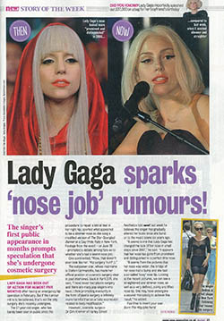 cover New! Magazine 09.07.2013 Lady Gaga