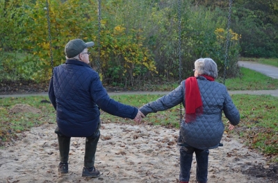 Elderly couple