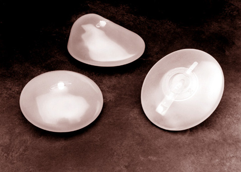 Silicone breast implants via Wikimedia Commons